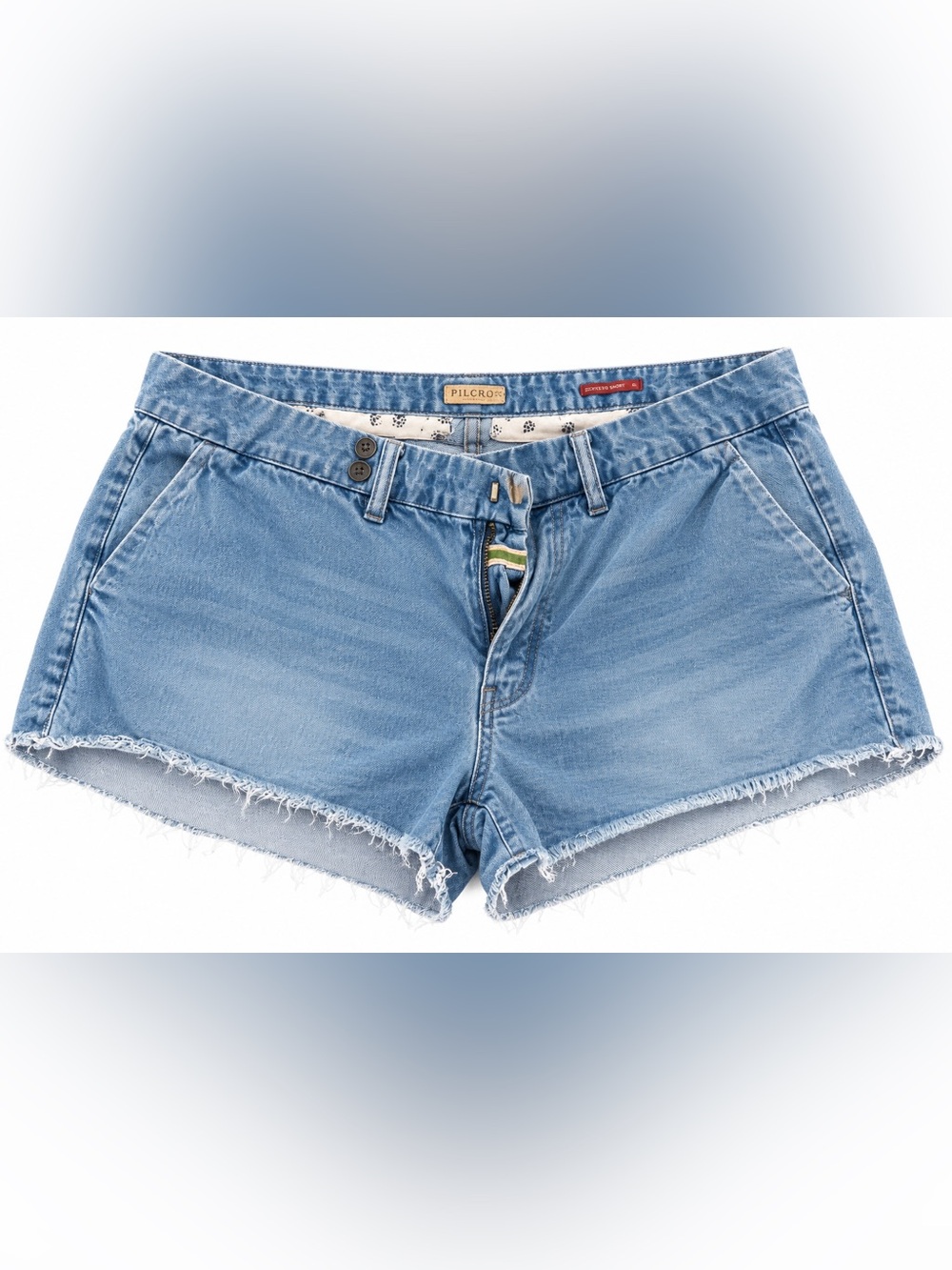 Pilcro Light Wash Denim Cutoff Shorts